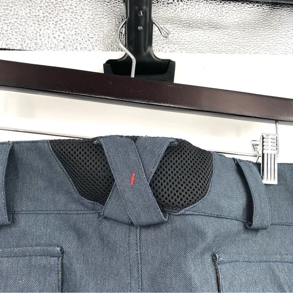 ROSSIGNOL Ski Snowboard Pants Men L Gore-Tex Blue Winter Snow Outdoor Snow Pants - Picture 10 of 14